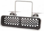 simplehuman Slim Sink Caddy Sponge Holder, Brushed Stainless Steel, Silver
