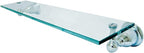 Kingston Brass BA1759C Heritage Glass Shelf, Polished Chrome