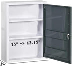 Upgrade Your Medicine Cabinet with a Sturdy Replacement Shelf- Full Lengths (12", 12.5",12.75", 13", 13.25", 13.5", 13.75", 14" and 14.5") - Depth 3 Inches | Warp Resistant Plywood (13 Inch)