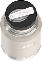 THERMOS, Stainless Steel Food Jar with Spoon, 16 Ounces, Sandstone