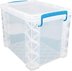 Advantus Super Stacker File Box, Letter Size, Clear (36872)