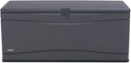LIFETIME 60298 Heavy Duty Outdoor Storage Deck Box, 130 Gallon, Gray