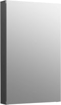Kohler K-81144-DA1 Maxstow Frameless Surface Mount Bathroom Medicine Cabinet, 15" x 24", Dark Anodized Aluminum