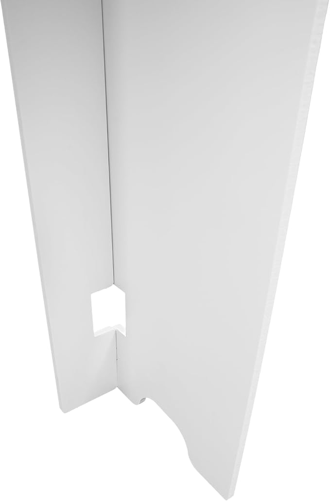 4 Tier Toilet Cabinet Floorstanding Over The Toilet Storage Cabinet Bathroom Storage Organizer Shelf for Home Bathroom,18.9 * 9.06 * 59.06in,White (Type A)