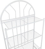 MOCHAG Over The Toilet Storage Shelf, 3-tier Over Toilet Bathroom Organizer Rack, 66lbs Load Capacity, Freestanding Space Saver Bathroom Storage Shelves for Home Bathroom Laundry, 24.8*13.4*69.7in