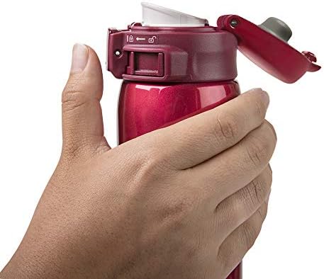 Zojirushi Stainless Mug, 1 Count (Pack of 1), Garnet Red, 0.48 liters