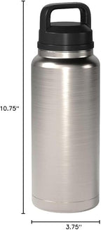 YETI Rambler 36 oz Bottle, Vacuum Insulated, Leakproof, Stainless Steel with Chug Cap | Vacuum Insulated, Leakproof, with Chug Cap