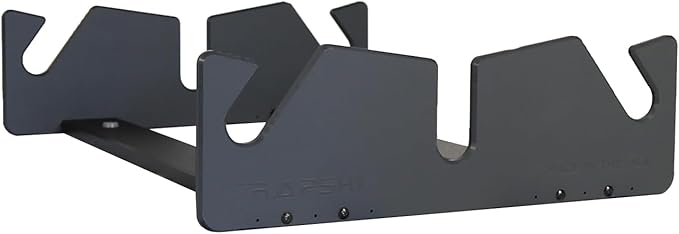 TRAPSKI Lowpro Series Ski and Snowboard Rack Inserts for Rooftop Cargo Box Marine Grade HDPE Plastic | Premium Strap Included | 3 Year Warranty | Made in the USA (LOWPRO3-M)