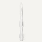 Amazon Basics Foldable Space-Saving 4-Wing Metal Clothes Drying Rack, 61x23.6x49.6 inches, White
