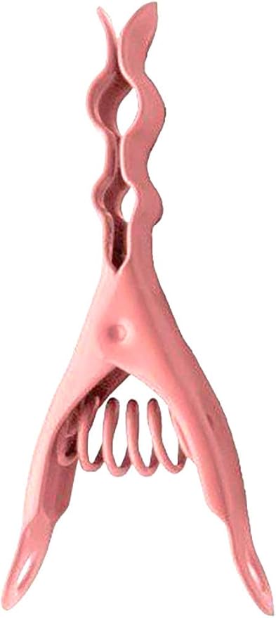 Extreme Clothespins | Retro Pink Color | Solid 304 Stainless Steel - 20 Pack | Heavy Duty | Anti-Rust | Laundry Pins | Clothes Pins | Chip Clips | Lifetime Product | No Plastic | Made in Italy