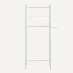 Amazon Basics Over the Toilet Storage Organizer, 3-Tier with 2 Paper Holders, 13.8 x 31.9 x 64.9 Inches, White
