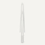 Amazon Basics Foldable Space-Saving 2-Wing Metal Clothes Drying Rack, 61x23.6x39.3 inches, White