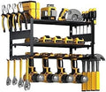 Heavy Duty 3-Tier Tool Cabinet, Freestanding Storage Rack for Garage & Workshop (3-Tier with 4 Slots)
