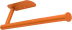 YeeBeny Orange Paper Towel Holder Kitchen Roll Holder, Paper Towel Holder - Self Adhesive or Drilling, Under Cabinet Paper Towel Rack, Wall Mounted Paper Towel(Orange)