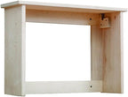 Pennsylvania Woodworks Large Wall Clothes Drying Rack ~ Heavy Duty Solid Maple Hardwood, Folding, Collapses to 25" x 20" x 8", Hand Built in USA, Unfinished