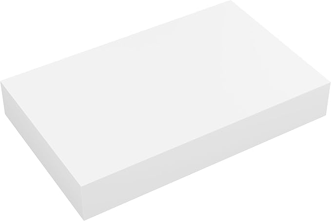 Monaco 36" Floating Bathroom Floating Vanity Counter in Glossy White (SM-VS252)