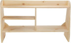 Renovators Supply Manufacturing Computer Shelves Unfinished Pine Wood Shelf Kit
