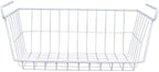 Whitmor White Wire Shelf Basket