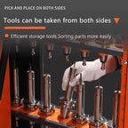 CNC Tool Holder Vertical Drawer Cabinet, Multi-Purpose CNC Tool Storage Cabinets, CNC Tool Storage System Material Equipment for Warehouse Workshop Use