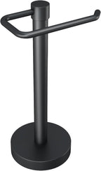 YUMORE Hand Towel Holder Stand Countertop Towel Rack Free Standing Towel Bar Hanger for Bathroom Kitchen Pro Max Matte Black