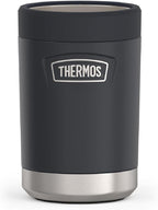 THERMOS ICON SERIES, Beverage Can Insulator - 12 Ounce, Granite - Vacuum Insulated Stainless Steel