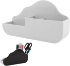 Cloud Style 3 Compartment Magnetic Dry Erase Marker Holder, Pen Pencil Organizer for Refrigerator, Whiteboard, Locker Accessories