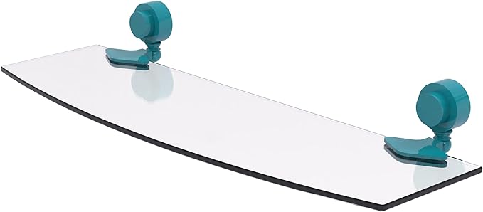 Allied Brass Venus Collection Glass Shelf with Smooth Accents