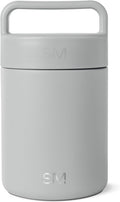 Simple Modern Food Jar for Hot Food | Reusable Stainless Steel Vacuum Insulated Leak Proof Lunch Storage for Smoothie Bowl, Soup, Oatmeal | Provision Collection | 12oz | Ice Gray