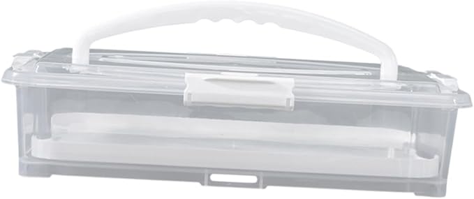 Cake Carrier Cake Transport Container with Lid Reusable Cake Stand Cake Box for Graduation Kitchen Birthday DIY Baking Muffin