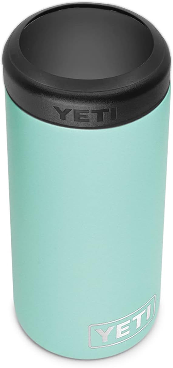 YETI Rambler 12 oz. Colster Slim Can Insulator for the Slim Hard Seltzer Cans, Seafoam (NO CAN INSERT)