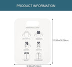 2pcs Shirt Folding Board Clothes Folder Pp Laundry Folding Tool for Home Use Purple