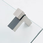 KES Bathroom Shelf Tempered Glass Shelf, Bathroom Wall Shelves with 20 Inch Rectangular Glass (8mm Thick) Wall Mount Brushed Nickel, BGS3201-2