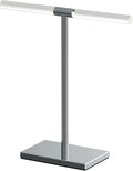 Gatco 1344C, Modern Rectangle Base Freestanding Countertop Towel Holder, Chrome/Acrylic / 10.50" W x 11.13" H T-Shape Style Countertop Hand Towel Holder for Bathroom, Kitchen Towel Rack