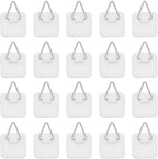 Artliving 1.25 Inch Invisible Adhesive Plate Hanger Set Vertical Plate Holders for The Wall (100 Pack)