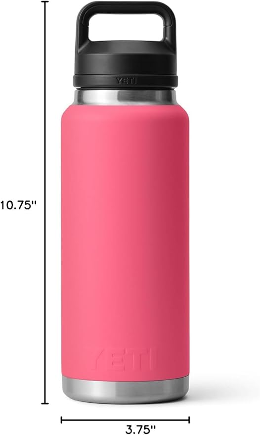 YETI Rambler 36 oz Bottle, Vacuum Insulated, Leakproof, Stainless Steel with Chug Cap | Vacuum Insulated, Leakproof, with Chug Cap