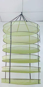 HORTIPOTS Herb Drying Rack 3 ft Hanging Dry Net 36 Inch for Curing Hydroponic Herb Vegetable Fruit Flower