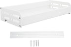 Utensil Rack Wall Mount, Storage Rack, Space Saving Aluminum Shelf with Large Capacity, Multi Functional Storage Shelf for Jars and Cooking Tools