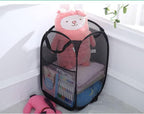2 Laundry Baskets, pop-up Laundry Baskets, Foldable mesh Laundry Baskets (Each with 2 Reinforced Handles)…, Blue