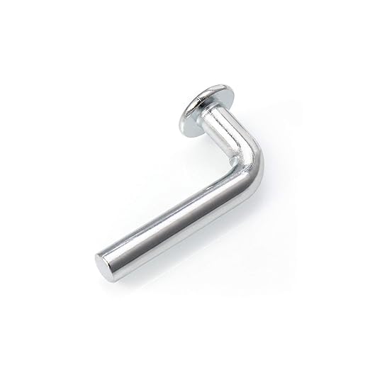 QWORK Pallet Rack Drop Pin, Heavy Duty J Bolt Safety Universal Pins, Pack of 50, M7x30mm
