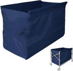 Removable Laundry Cart Liner Bag, Durable Oxford Cloth Storage for Rolling Basket Organization