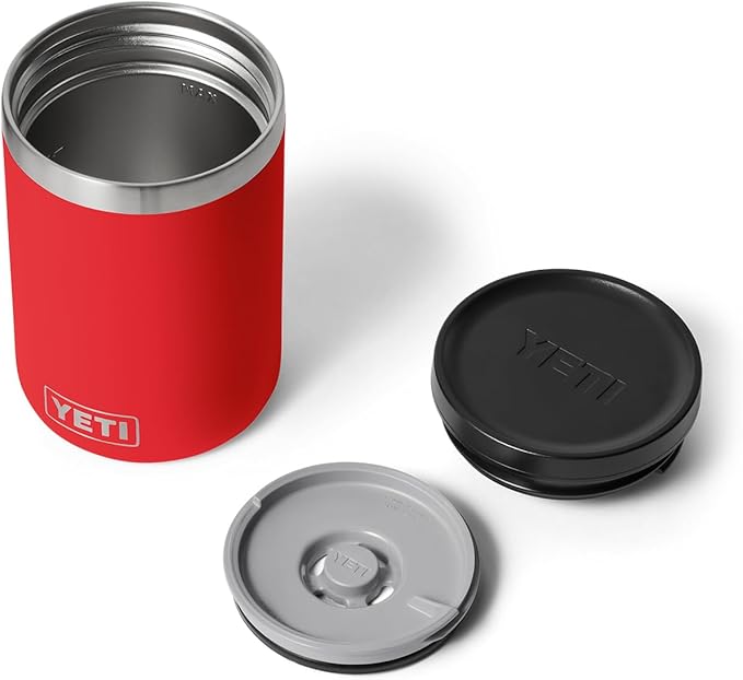 YETI Rambler 16 oz Food Jar, Vacuum Insulated, Stainless Steel, With Airtight Lid, Rescue Red