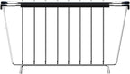 Stainless Steel Dish Drying Rack(15"L x 8.3"W x 4.2"D), Expandable Fruit & Vegetable Drain Rack over Sink, Dish Drainer Rack in Sink, with Stainless Steel Utensil Holder & 16" Silicone Mat