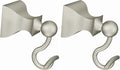 Moen DN8303BN Retreat Robe Hook, Brushed Nickel (Pack of 2)