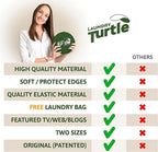 Laundry Turtle Collapsible Laundry Basket | Foldable Laundry Hamper & Collapsible Laundry Baskets | Portable Laundry Grabber for Dirty Clothes (Grey, Small)