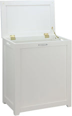 Oceanstar RH5513WHITE Storage Laundry Hamper, White