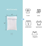 GOGOODA Mesh Laundry Bags for Delicates Durable Protective Wash Bags Travel Storage Bags for Intimates Lingerie, 3PCS（3M）