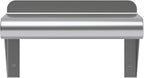 AmGood 6 in. x 10 in. Stainless Steel Wall Shelf | NSF | Metal Shelving | Garage, Laundry, Storage, Utility Room | Restaurant, Commercial Kitchen