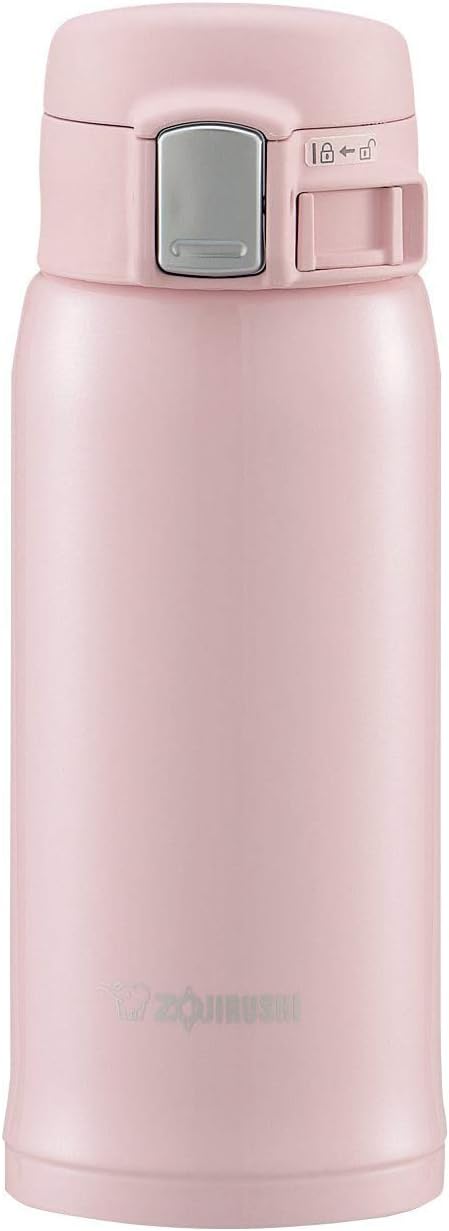 Zojirushi SM-SA36PB Stainless Steel Mug, 12-Ounce, Pearl Pink