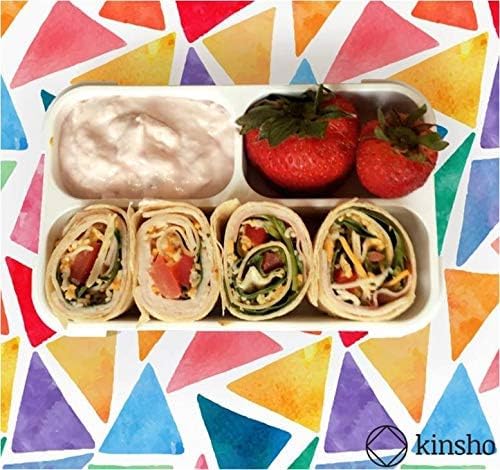Small Snack Containers for Kids Toddlers - 3 Compartments (Set of 2) - Leak-proof Reusable Snack Boxes with Lids - BPA-Free Mini Bento Lunch Box - Ideal for School, Daycare Holds 2 Cups (Coral + Blue)
