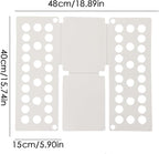 Shirt Folding Board, T Shirt Clothes Folder Board Laundry Sorter Helper Liner - Shirts Folding Boards Laundry Organizer Easy and Fast for Kid and Adult - Foldable Tool for Home Storage